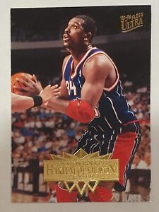 Hakeem Olajuwon Houston Rockets 1995-96 Fleer Ultra NBA Trading Card №219