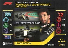 2020 Topps F1 Turbo Attax Live Action Daniel Ricciardo #88 Rookie