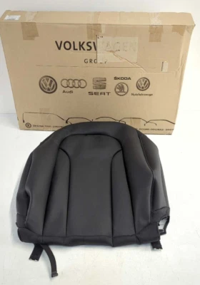 New OEM Genuine Audi Original Black Upper Seat Cover 2015-2018 Q3 8U0881805TQJH - Image 1 of 4