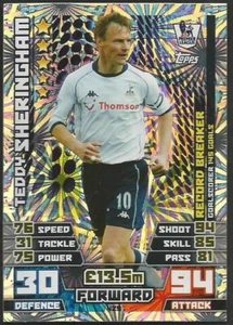 Topps Match Attax Extra 2014-15 - #429 - Tottenham - Teddy Sheringham - Silver Foil - Bild 1 von 1