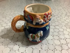 Susan Winget Certified International Christmas Gifts Cup 3-D Mug - Picture 1 of 3