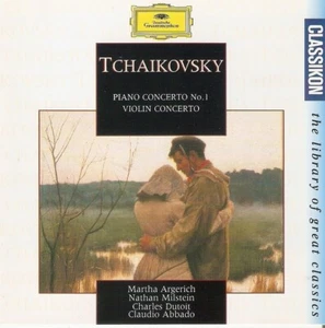 Tchaikovsky - Klavierkonzert Nr. 1 / Violinkonzert (CD 1994) Argerich; Milstein - Picture 1 of 2