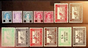 HATAY Sc J1-13 NH ISSUE OF 1939 - ALL POSTAGE DUE SETS - Picture 1 of 1