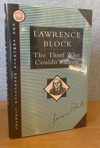 THE THIEF WHO COULDN'T SLEEP by Lawrence Block 1994 SIGNED BY AUTHOR - Picture 1 of 7