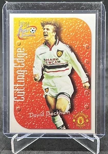 DAVID BECKHAM 1999 Futera Soccer Insert Card MANCHESTER UTD #CE7 Mint PSA - Picture 1 of 2