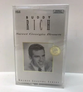 1993 Buddy Rich Sweet Georgia Brown Golden Legend Series Audio Tape Cassette - Picture 1 of 5