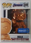 Funko POP EXCLUSIVE Chrome Orange Hulk w/ Infinity Gauntlet #499 Endgame Figure