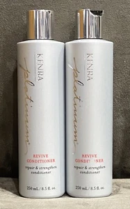 (2) ¡PACK! ACONDICIONADOR CAPILAR KENRA PLATINUM REVIVE REPARADOR Y FORTALECIMIENTO 8,5 OZ CADA UNO - Imagen 1 de 5