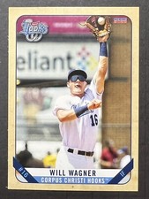2022 Will Wagner Minor League Rookie RC Corpus Christi Hooks Astos