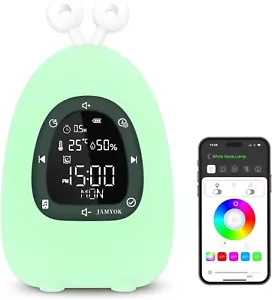Sunrise Alarm Clock Wake Up Light,Bluetooth Speaker, App Control,White Noise ... - Picture 1 of 8