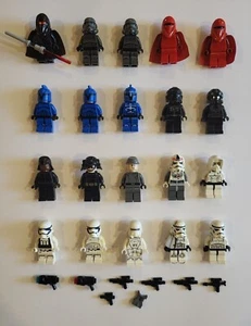 LEGO Star Wars Imperial/Empire Minifigure Lot of 20 Royal Guard, Stormtroopers - Picture 1 of 12
