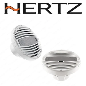 Hertz HMX 6.5 Coppia Coassiali 165 mm Marine Nautici Barca Bianco - Foto 1 di 1