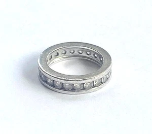 TCHIBO Ring Silber 925 Memory Bandring massiv Größe 56 -17,8 mm (2936) - Bild 1 von 4