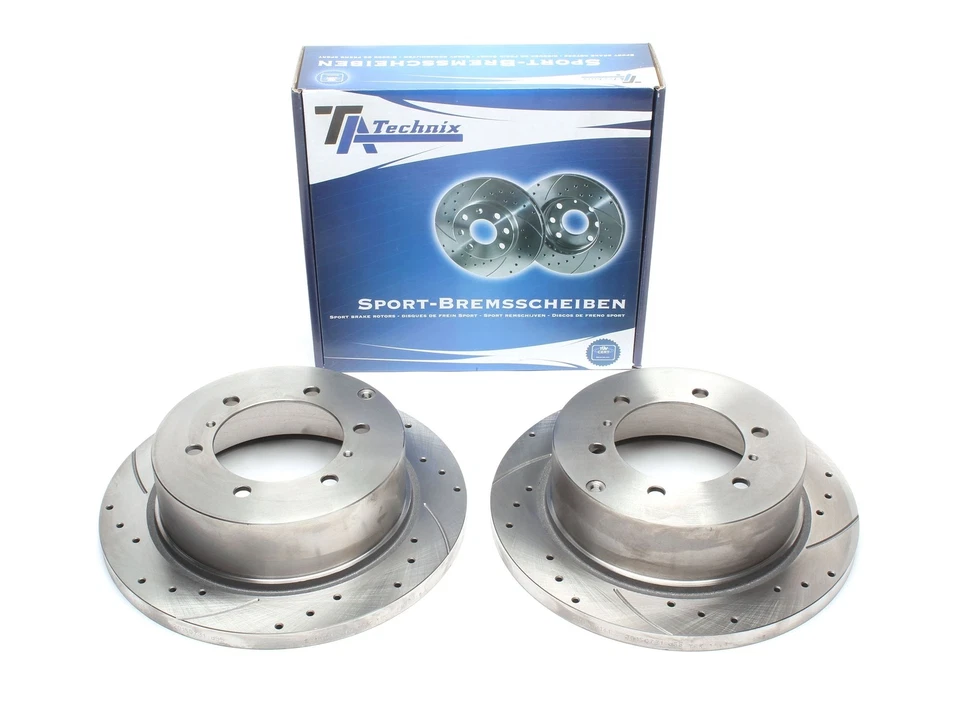 Juego de discos de freno deportivos TA Technix VA para Mitsubishi Colt IV Lancer V - Imagen 1 de 1