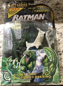 BATMAN KILLER Croc Action Figure With Comic - Bild 1 von 1