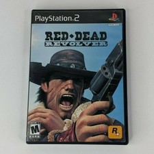Red Dead Revolver (Playstation 2 PS2, 2004) Complete w Manual Black Label Tested