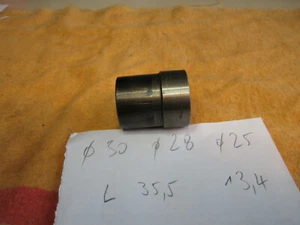 Auspuffadapter innen D 25mm außen Ø 30/28 mm L ~35 mm Reduzierstück tuning - Bild 1 von 6