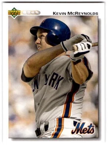 Kevin McReynolds 1992 Upper Deck #362 New York Mets - Picture 1 of 2