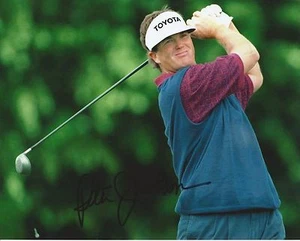 **GFA PGA Golfer *PETER JACOBSEN* Signed 8x10 Photo AD1 COA** - Bild 1 von 1