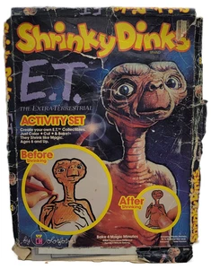 Colorforms 1982 E.T. The Extra-Terrestrial Shrinky Dinks Activity Set - Bild 1 von 7