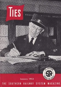 1953 Südbahn KRAWATTEN Zeitschrift - Januar - Bild 1 von 1