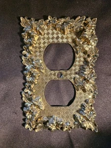 Cubierta de enchufe vintage American Tack & Hardware Co. #75D 1968 - Imagen 1 de 3