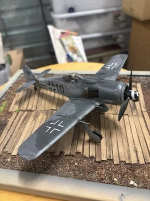 Pro Built 1/48 WWII, Focke-Wulf Fw 190, Night Fighter.  - Image 1 of 4