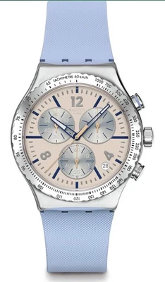 Swatch новый Irony Chrono унисекс платье часы из нержавеющей стали YVS534/535/536 - Изображение 1 из 4