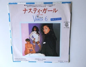 Vanity 6 Nasty Girl Drive Me Wild 7" Vinyl Record Japanese Press 1982 Good Cond - Picture 1 of 5