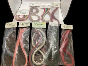 Quilling Paper Over 650 Pieces solid and multicolored brand new in packaging - Picture 1 of 6