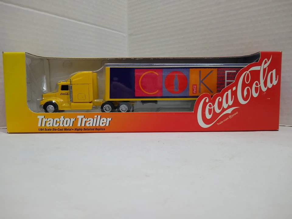 Ertl #T624 Coca-Cola Tractor Trailer "COKE" 1/64 Scale Diecast - Image 1 of 1