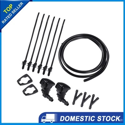 Pacote com 1 kit de bico lavadora de para-brisa Cadillac CTS Base 3.6L V6 2008-2015 - Imagem 1 de 4