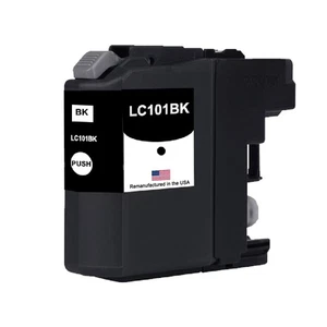 Compatible Ink Cartridge For Brother LC101 Black-USA - Picture 1 of 2