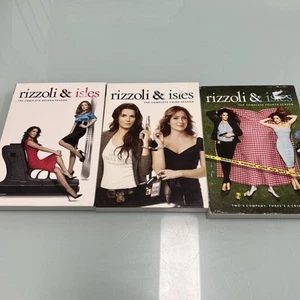 Rizzoli & Isles : Complete Season 2 3 4 DVD LOT Angie Harmon Sasha Alexander EUC - Picture 1 of 13