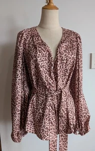 Sheike Size 12 Balloon Sleeve Tunic Top Like New - Picture 1 of 9