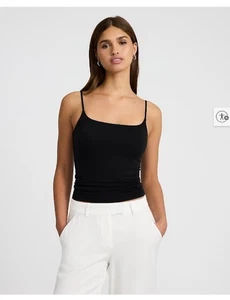 Reggiseno Cami Express The New Modern Lunghezza Super Morbido con Coppe (Taglia XL) Nero - Foto 1 di 6