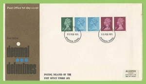 G.B. 1971 5p Coil on Post Office First Day Cover Windsor cds & Strike Cachet - Picture 1 of 1