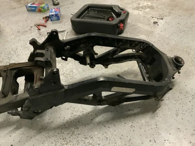 2006 SV650 Main Frame STRAIGHT EZ Chassis 03-09 SV650S CLN Reg Ready To Go - Image 1 of 4