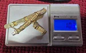 10.3g Grams 14k Yellow Gold Bracelet As Is Scrap Or Repair Link Broke - Picture 1 of 5