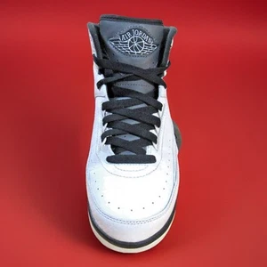 Air Jordan 2 Retro Wing It 834283-103 White & Black Sneakers Size 5.5Y W/Box - Picture 1 of 16