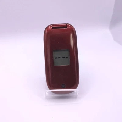 NTT docomo F-07A Red Japanese Flip phone Garakei Cell phone JP used - Image 1 of 4