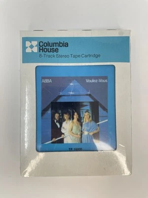 ABBA Voulez-Vous 8 Track Stereo Tape Cartridge - Columbia House - New Sealed - Image 1 of 2