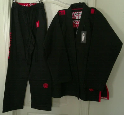 A4 Tatami Fightwear Jiu Jitsu BJJ Gi черный/красный. Новый с ярлыками. - Изображение 1 из 4