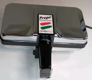 VillaWare Prego Serie II Pizzelle Baker Maker 3600 Platos Antiadherentes Usados En muy buena condición - Imagen 1 de 8