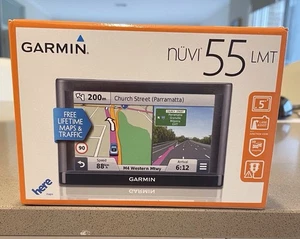 5" Garmin nuvi 55LM GPS Navigator (Free Lifetime Map Updates of Australia & NZ) - Picture 1 of 9