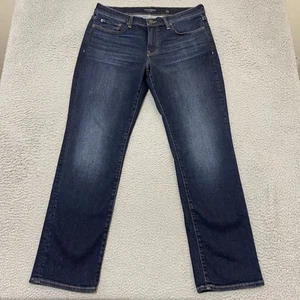 Lucky Brand Jeans Damen 14/32 blau süß gerade Mid Rise Stretch Maße 34x30,5 - Bild 1 von 23