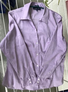 Damen-Bluse JONES NEW YORK / Größe XL / Farbe: Flieder, helles Lila - Bild 1 von 5