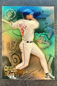 1995 Topps Stadium Club Crunch Time ALBERT BELLE #4 MLB Cleveland Indians - Picture 1 of 4