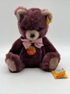 Steiff 'Petsy' el oso de peluche hecho en Alemania Occidental, todas las etiquetas, articulado RARO - Imagen 1 de 12