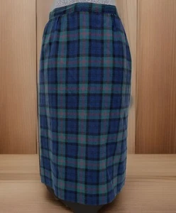 Gonna Pendleton taglia Petite S a quadri autentica Baird tartan foderata in lana vergine - Foto 1 di 19